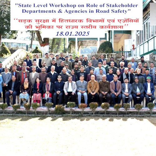 Workshop on Road Safety for the stakeholder departments.